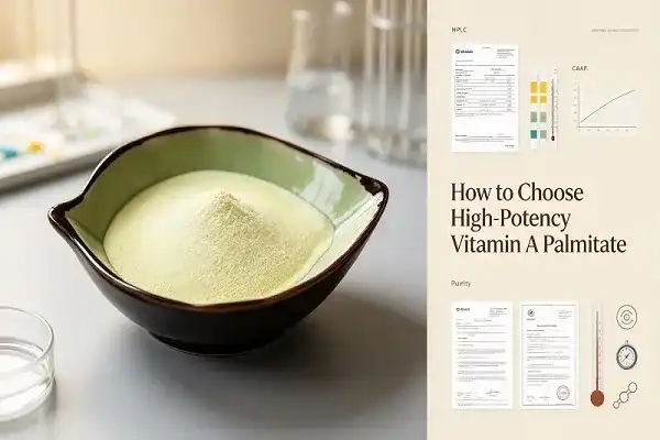 How to select high-purity Vitamin A Palmitate Powder?